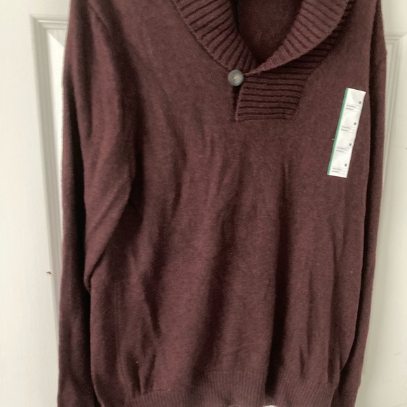 NWTS Mens Burgundy Sweater - Picture 2 of 10